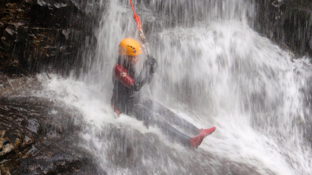 Stage canyoning dans le canyon de Barberine