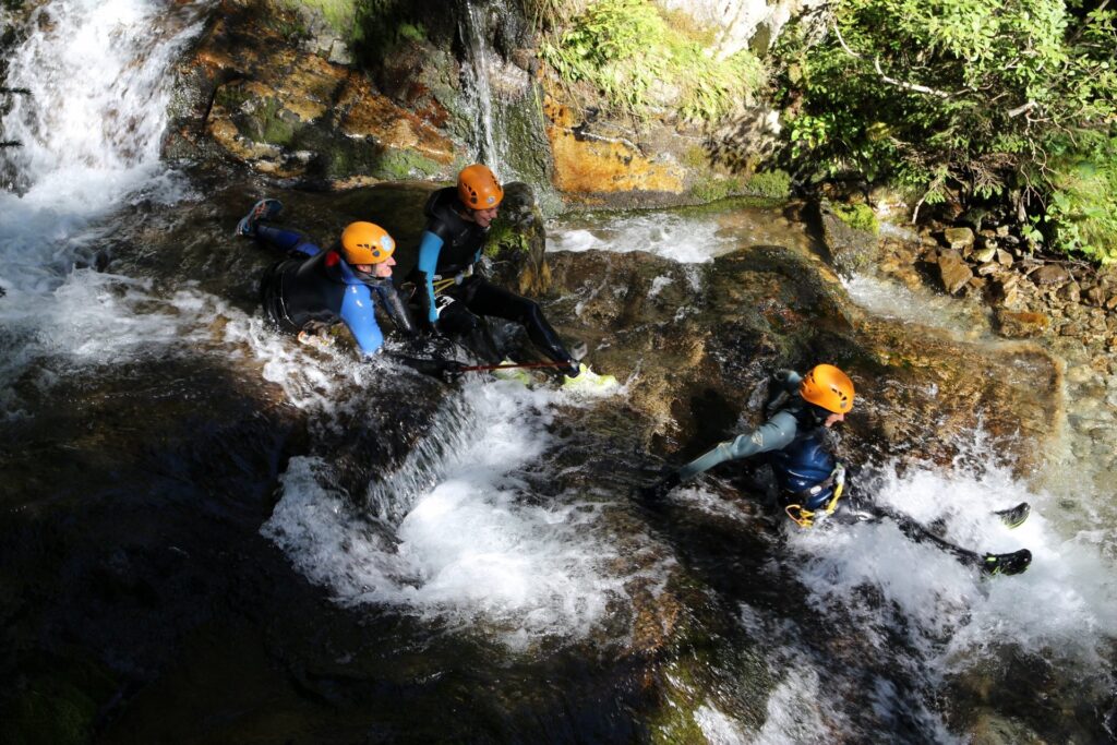 Stage canyoning dans le canyon de Barberine